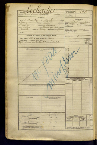 Lechartier, Edmond François Alfred