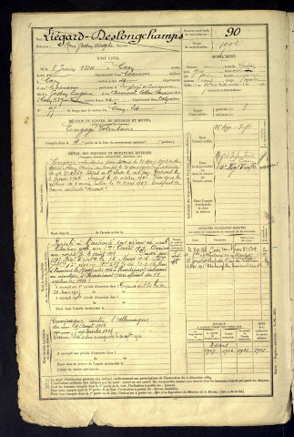 Liégard Deslongchamps, René Gaston Adolphe