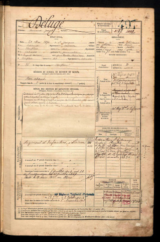 Délugé, Armand Joseph