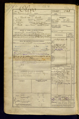 Olivo, Raymond Jules