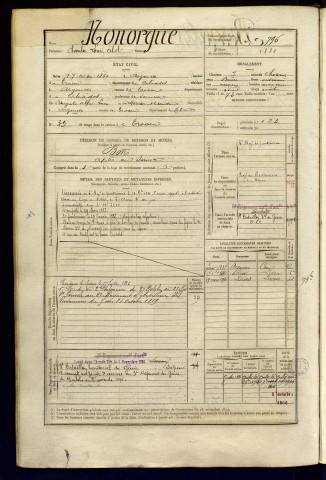 Nonorgue, Charles Louis Abel