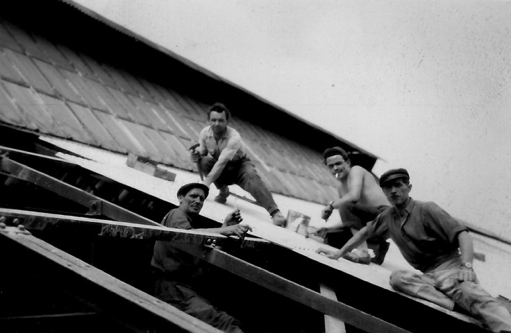 Reconstruction de la SMN (Société métallurgique de Normandie)