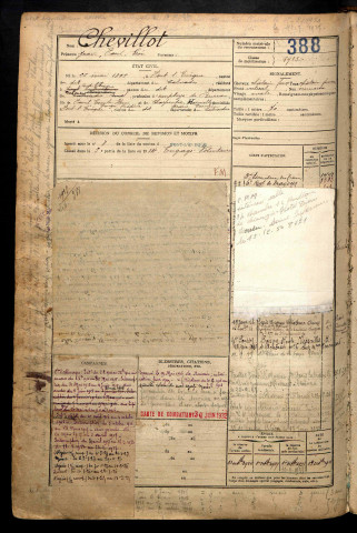 Chevillot, Jean Paul Léon