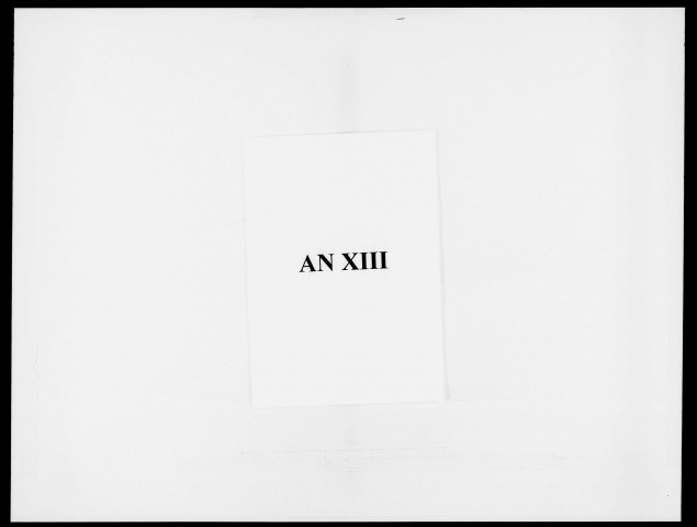 an XIII
