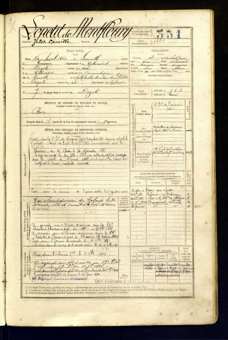 Lepetit de Montfleury, Jules Camille