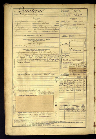 Quinterné, Georges Louis Gaston