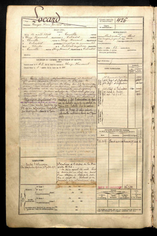 Locard, Georges Henri Gervais