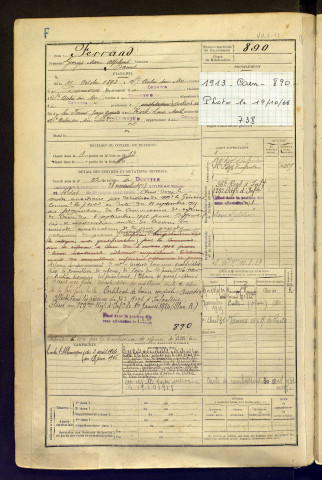 Ferrand, Georges Marie Alphonse Daniel