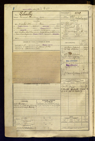 Lebailly, Raimond Maurice Eugène