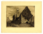 7 - (Planche III) : église Saint-Ouen de Périers-sur-le-Dan.