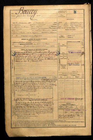 Boucey, Joseph Léon Ferdinand