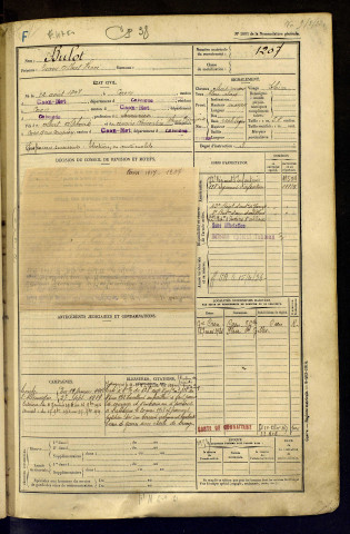 Bulot, Lucien Albert Henri