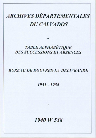 1951-1954 (volume n° 23bis)