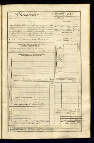 Chennevière, Victor Archange