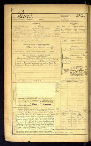 Paris, Edouard François