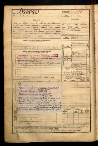 Bauvais, Paul Maurice