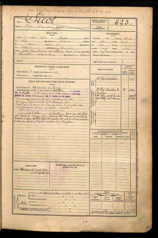 Sicot, Victor Alexandre Gaston