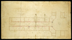 Plan d'une partie du 3e étage