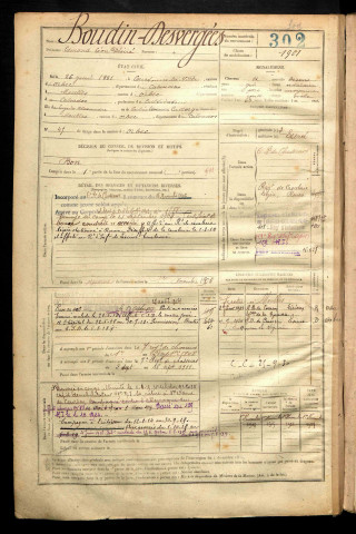 Boudin Desvergées, Edmond Léon Désiré