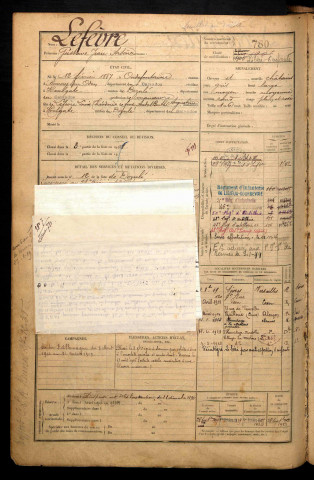 Lefèvre, Gustave Jean Arsène