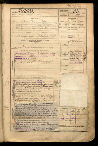 Mauss, Georges Fernand