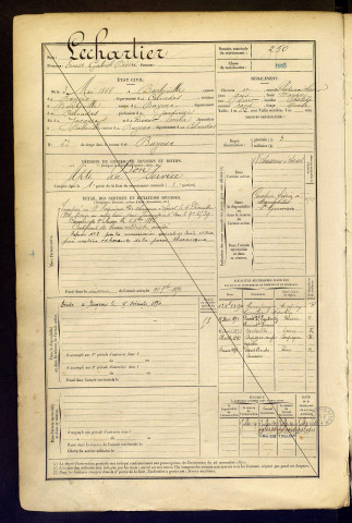 Lechartier, Ernest Gabriel Désiré