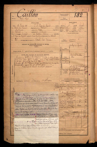 Caillon, Eugène Albert