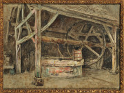 Le vieux puits, par Léon Leclerc