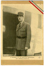 Photo 1 : photographie imprimée du Général de Gaulle lors de sa visite en Normandie, Caen Carpiquet, 8-9 Octobre 1944 (cliché : R. Delassalle),