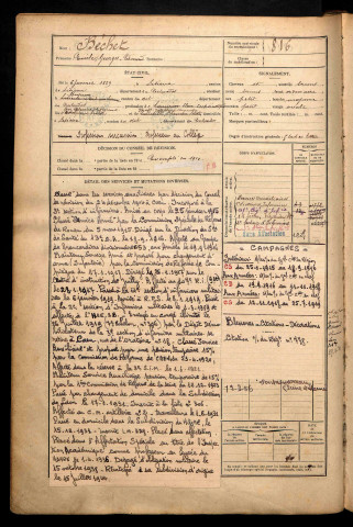 Béchet, Emile Georges Edmond