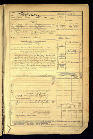 Mémain, Gustave Joseph