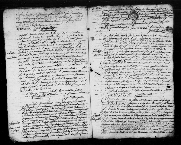 Section Est (1793-an VI)