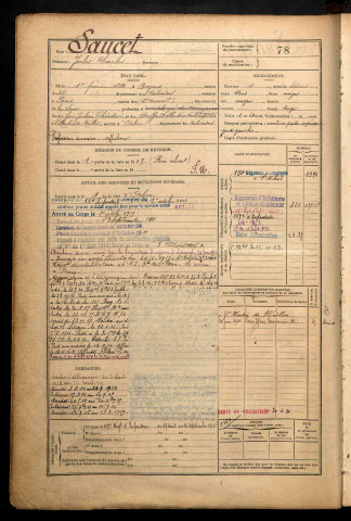 Saucet, Jules Chalres