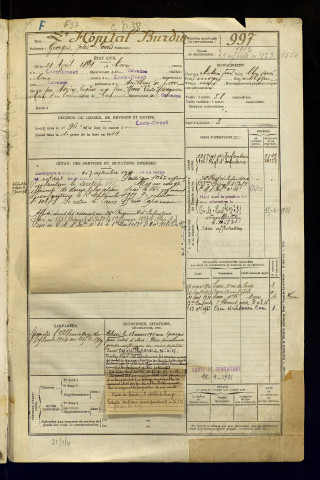 L'Hopital Burdin, Georges Jules Louis