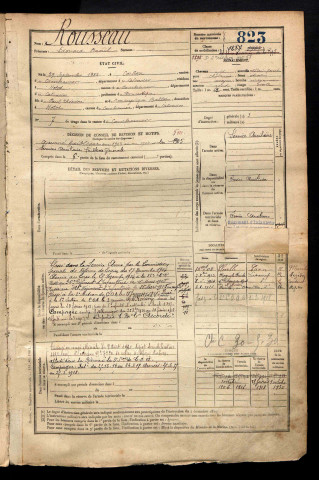 Rousseau, Edouard Raoul