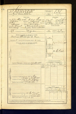 Sauvage, Marcel Arsène Ernest