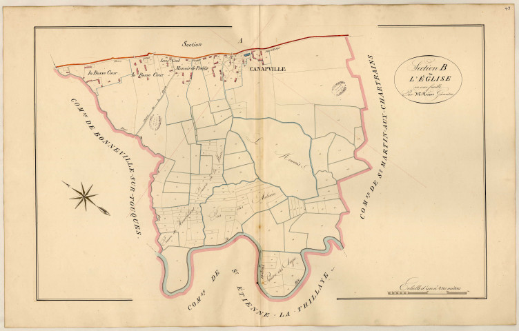Section B de l'Eglise