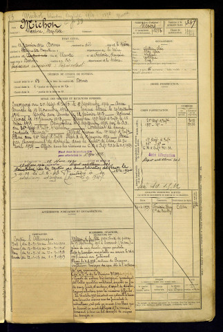 Michon, Théodore Baptiste