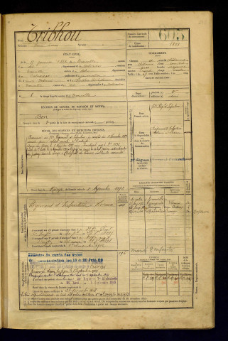 Tribhou, Henri Louis