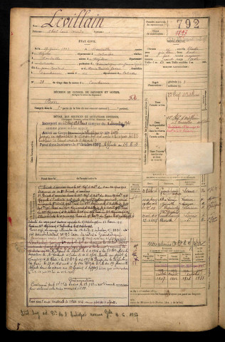 Levillain, Abel Louis Arsène