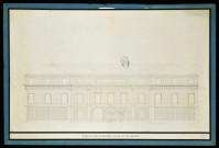 4e projet Harou-Romain, projet définitif, élévation nord