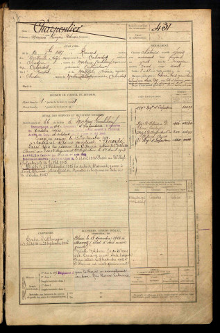 Charpentier, Maurice Eugène Adrien