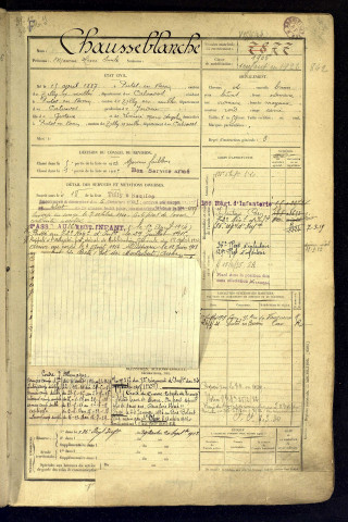 Chausseblanche, Maurice Henri Emile