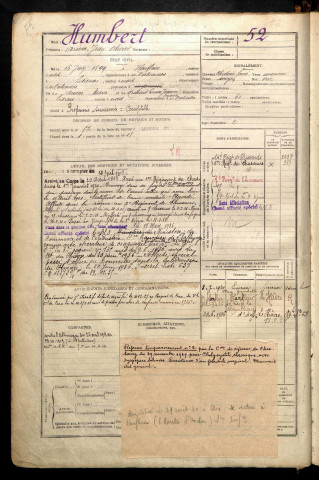 Humbert, Arsène Jean Olivier