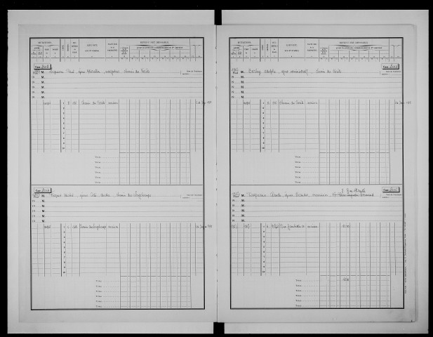 matrice cadastrale des propriétés bâties, 1911-1970, 3e vol. (cases 2001-2270)