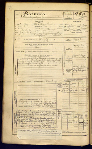 Jenvrin, Clovis Hugues Honoré