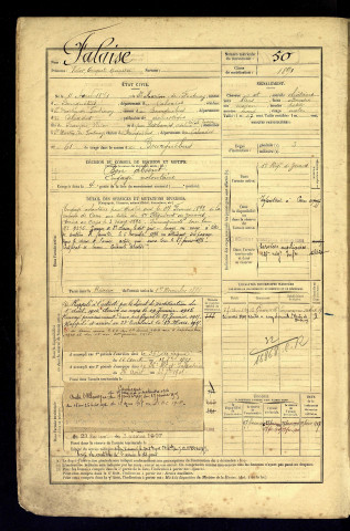 Falaise, Victor Auguste Adrien