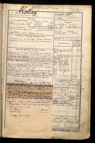 Mottay, Emile Jean François