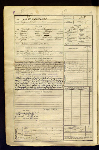 Levionnois, Eugène Achille