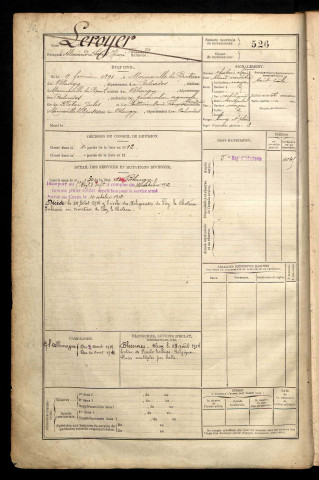 Leroyer, Alexandre Louis Henri Fernand